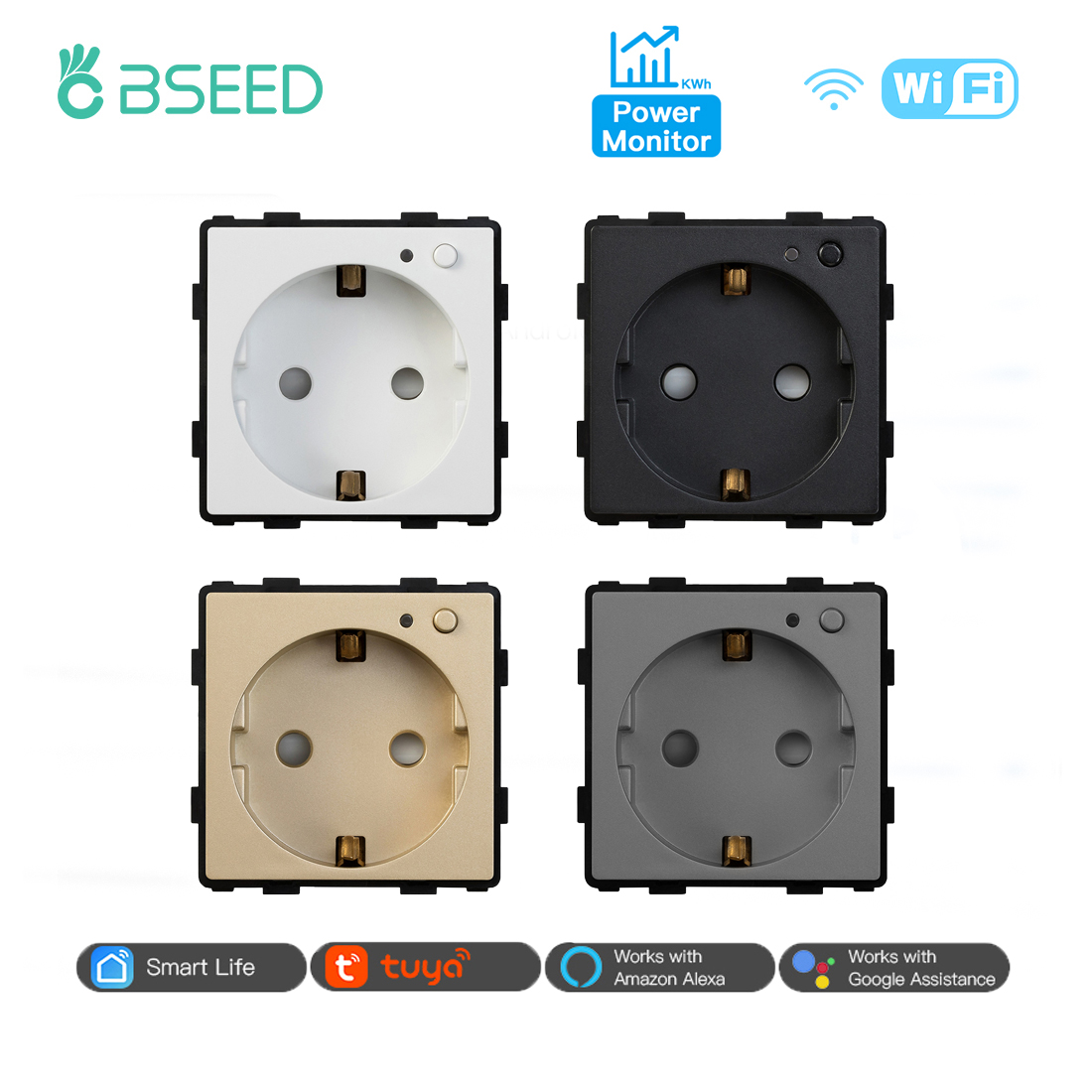 Power Strip Desk - BSEED EU Stanndard Wifi Electrical Sockets