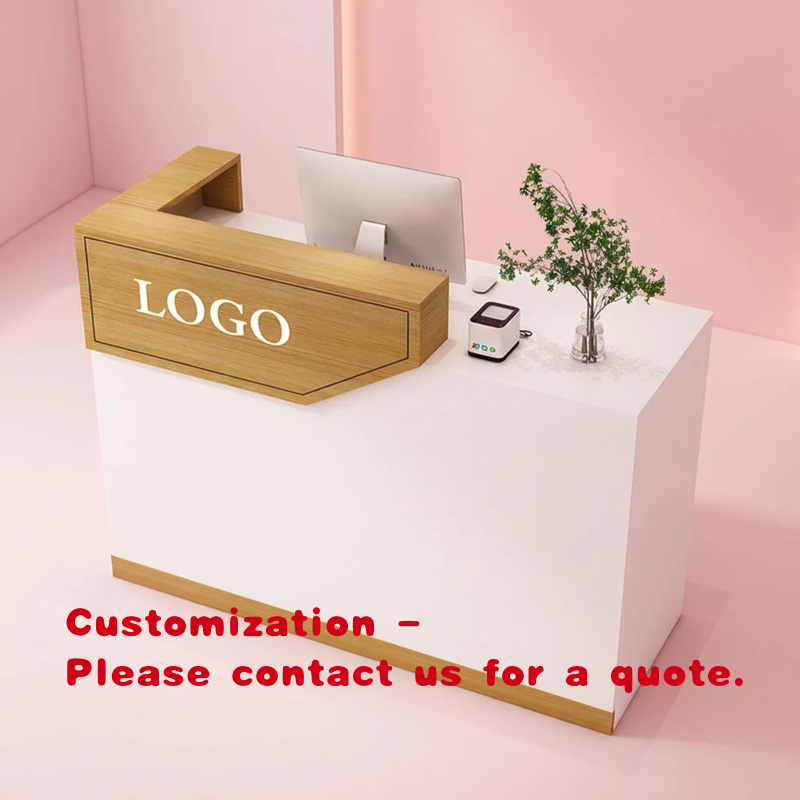 Office Table Home - custom.Wooden Hotel Reception Desk Modern Office