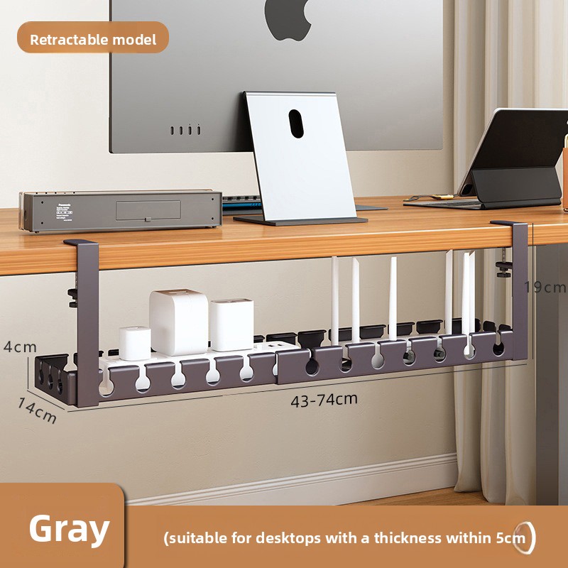 Retractable No Drill Clamp On  - đánh giá và giá Power Strip Desk
