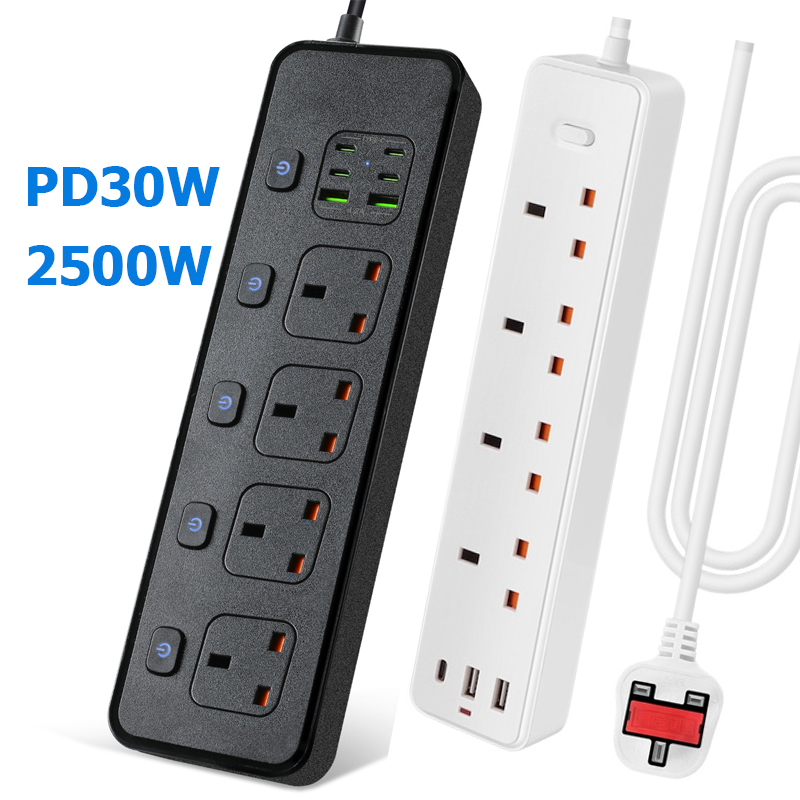 Power Strip Electric Socket UK - đánh giá và giá Power Strip Desk