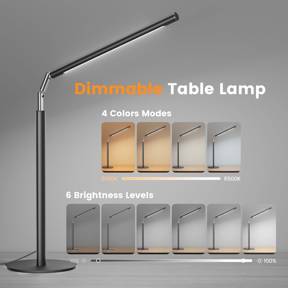 16 Inch Adjustable Metal LED D - đánh giá và giá Office Table Home