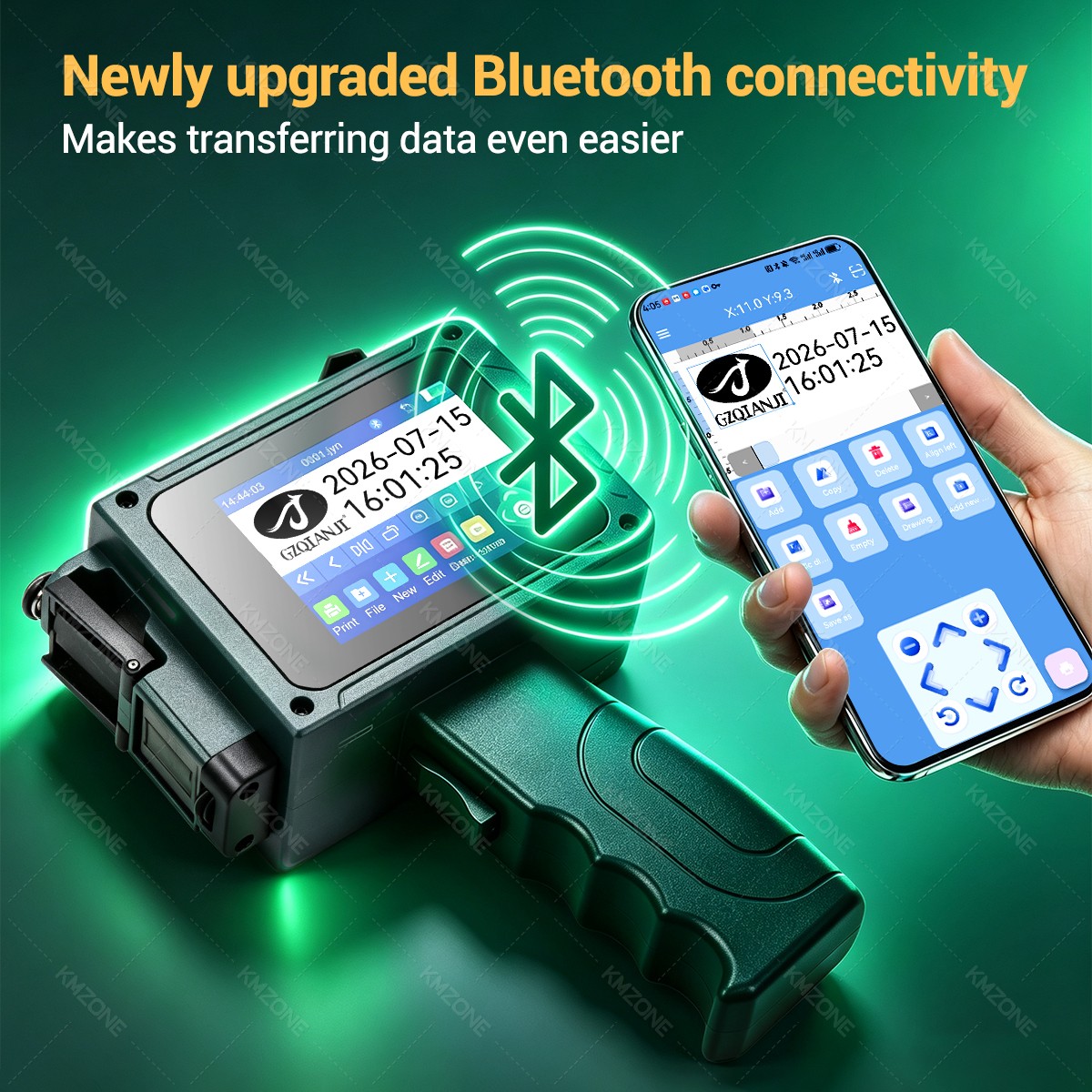 12.7mm Handheld Inkjet Label P - đánh giá và giá Label Maker Machine