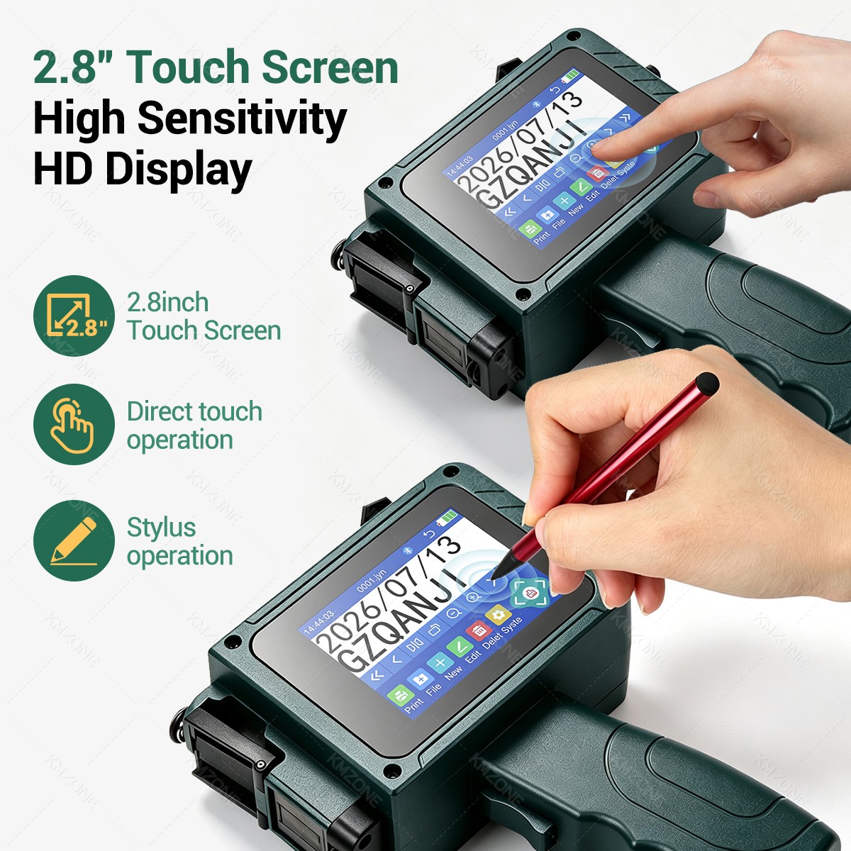 12.7mm Handheld Inkjet Label P - đánh giá và giá Label Maker Machine