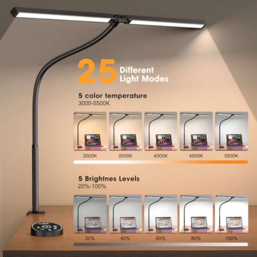 Led Desk Lamp for Office Home  - đánh giá và giá Home Office Work
