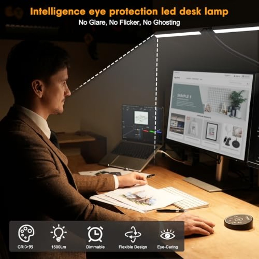 Led Desk Lamp for Office Home  - đánh giá và giá Home Office Work