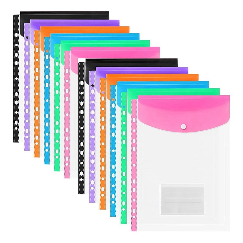 ABRI-A4 Plastic Wallets, 24 Pa - đánh giá và giá Home Office Travel Document