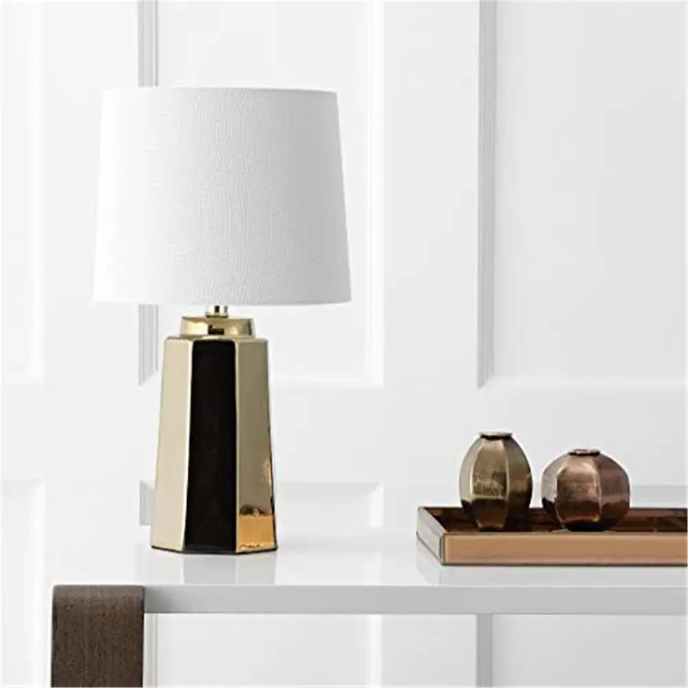 17-inch Gold-Plated LED Table  - đánh giá và giá Office Table Home