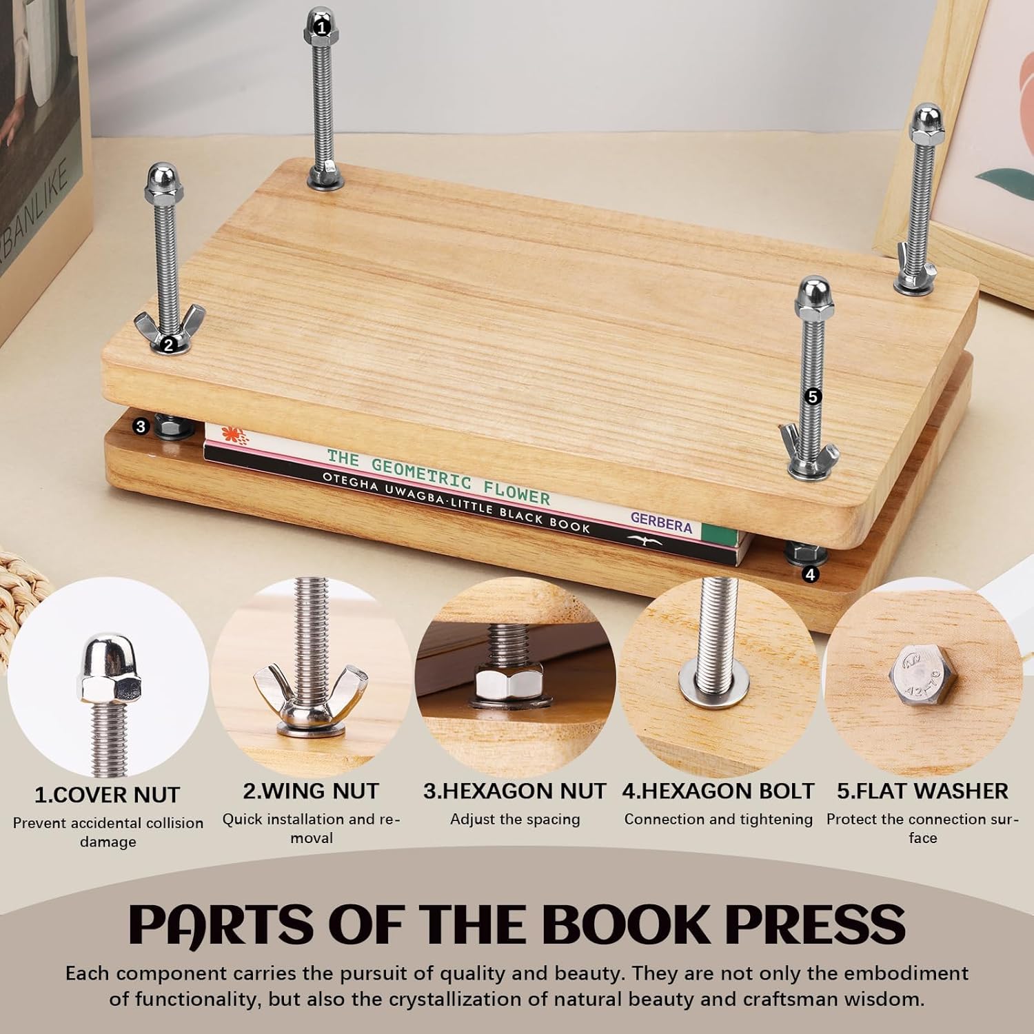 Wooden Book Press, Binding Too - đánh giá và giá Label Maker Machine