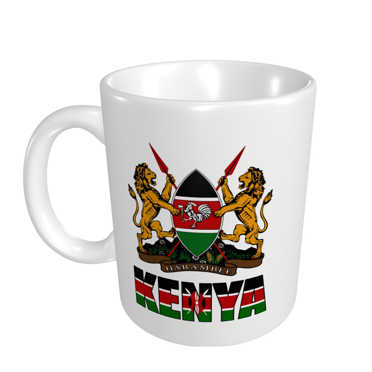 Mark Cup Mug Kenya Letter Flag - đánh giá và giá Home Office Kenya