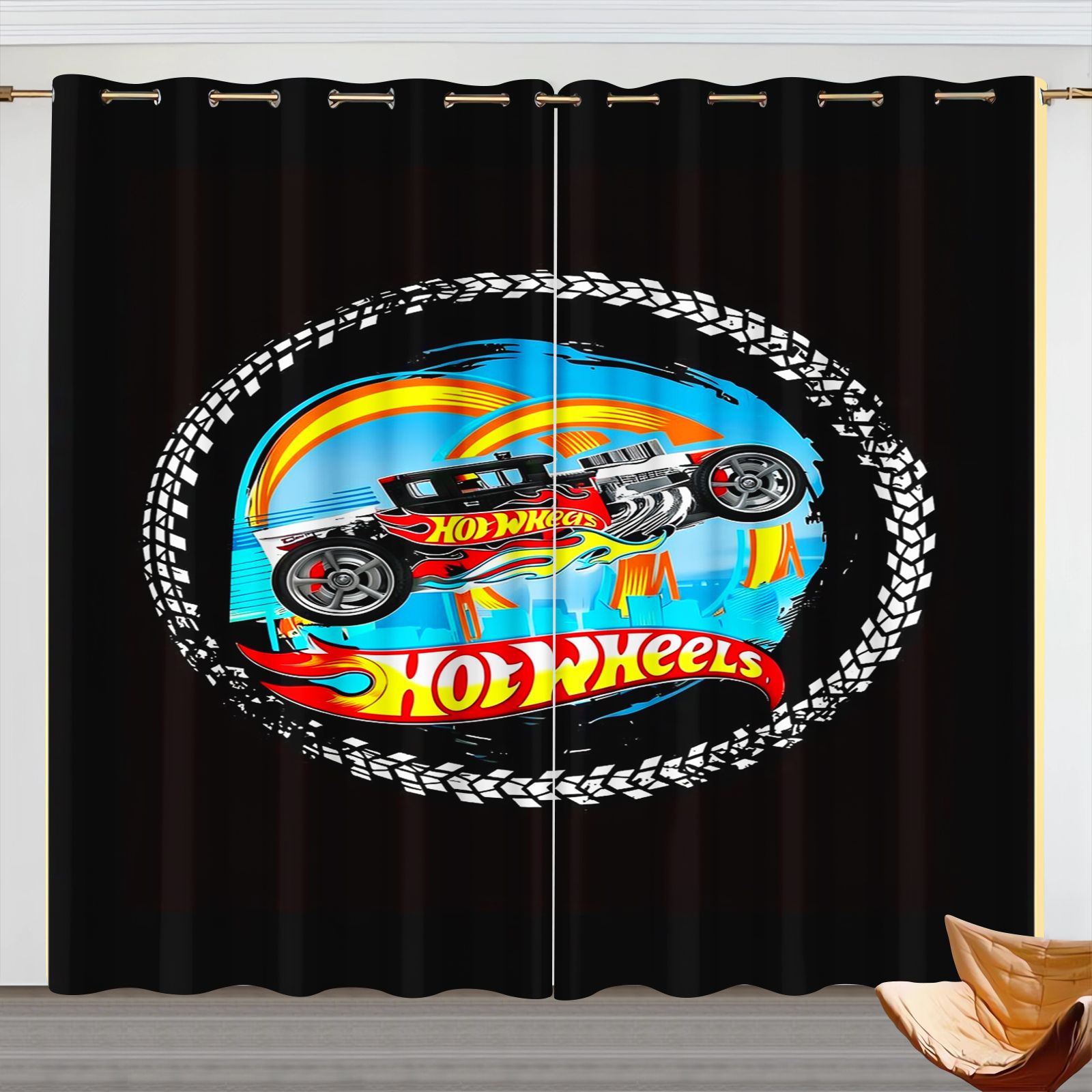 Hot Wheels Logo Graffiti Black - đánh giá và giá Home Office Logo
