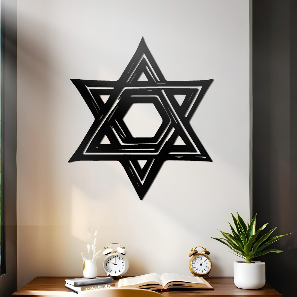 CIFBUY Iron Wall Art Star of D - đánh giá và giá Home Office Free