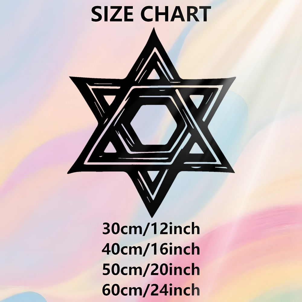 CIFBUY Iron Wall Art Star of D - đánh giá và giá Home Office Free