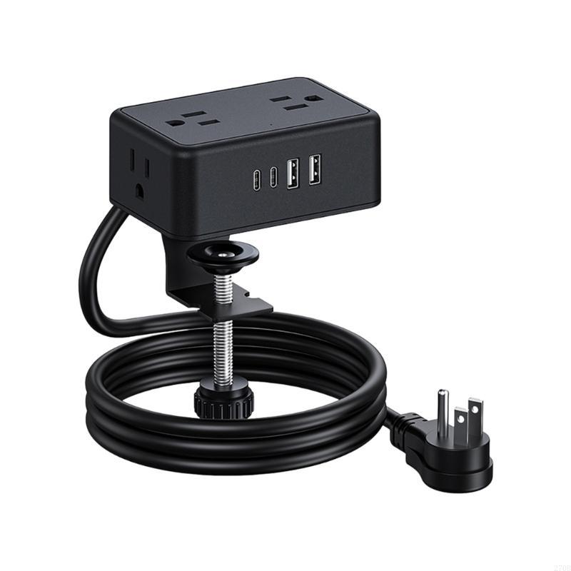 Kẹp an toàn Gắn dải nguồn Ổ cắ - đánh giá và giá Power Strip Desk