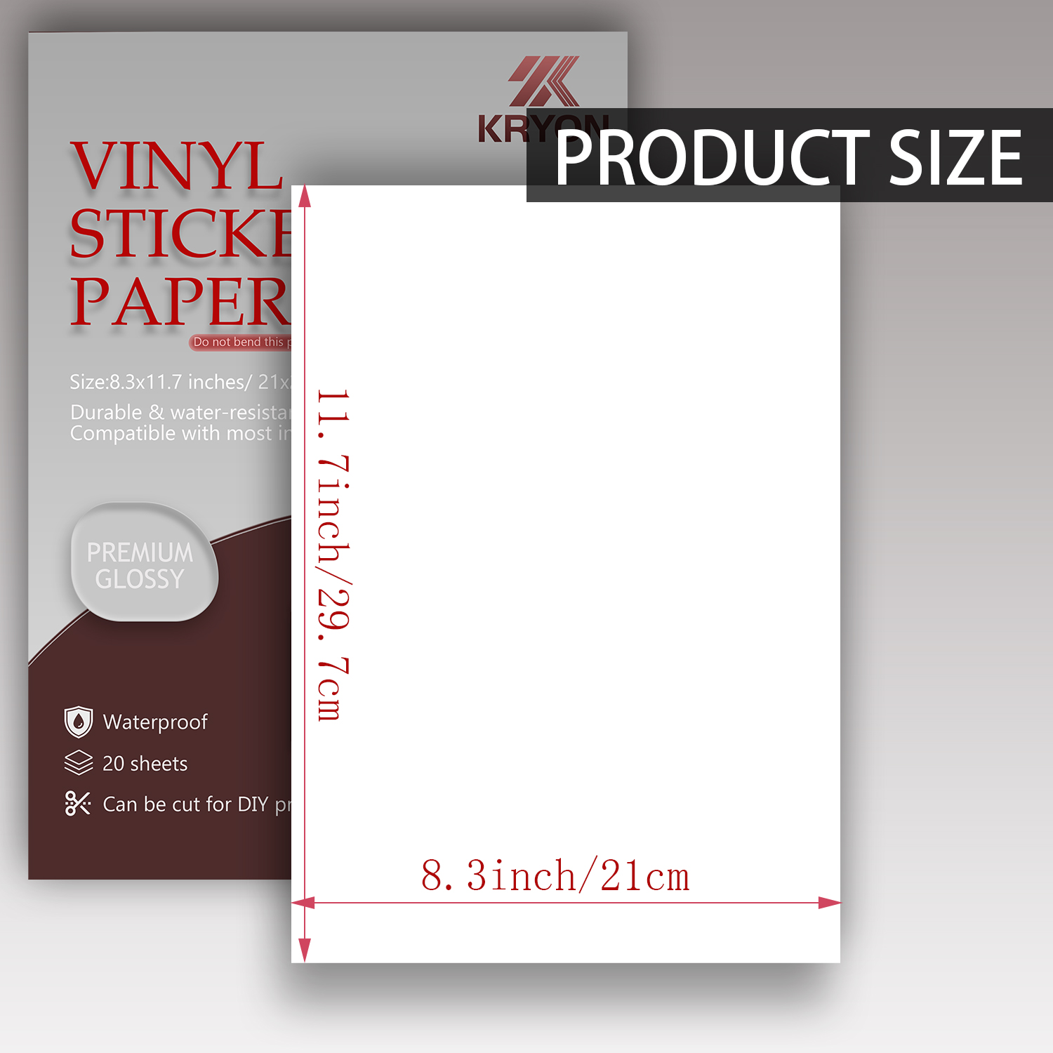 Glossy White Printable Vinyl S - đánh giá và giá Label Maker Machine