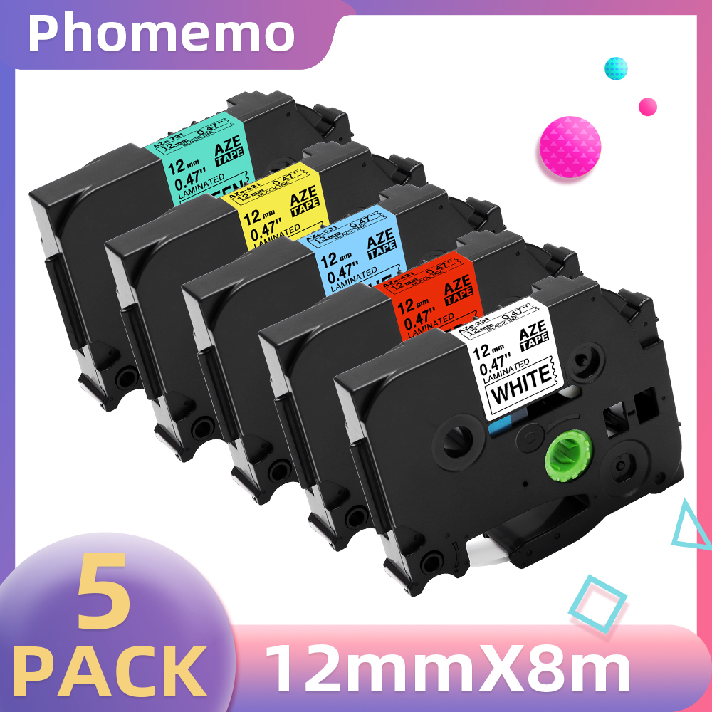 5PK Băng Nhãn Cho P3100 E1000  - đánh giá và giá Label Maker Machine