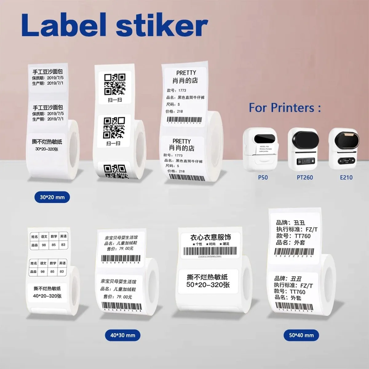 Thermal Sticker paper Thermal  - đánh giá và giá Label Maker Machine