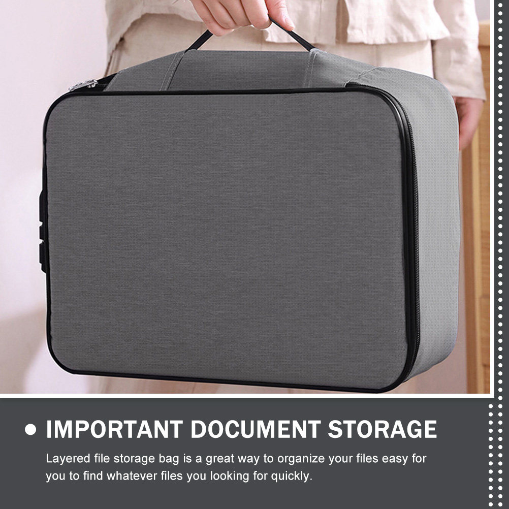 Portable Document Lock Box wit - đánh giá và giá Home Office Travel Document