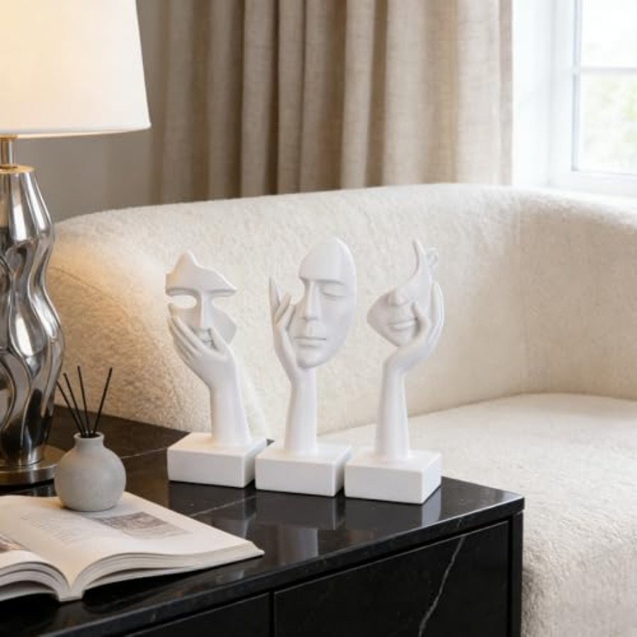 Thinker Large Statue Set - Art - đánh giá và giá Office Table Home