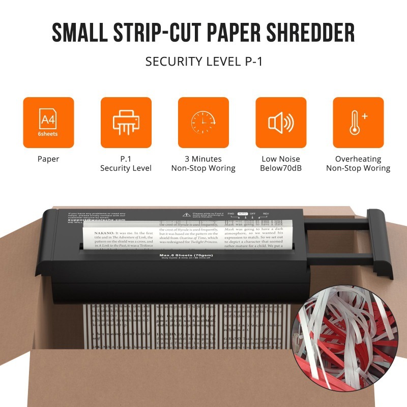 Manual Paper Shredder, Portabl - đánh giá và giá Home Office Paper Shredder