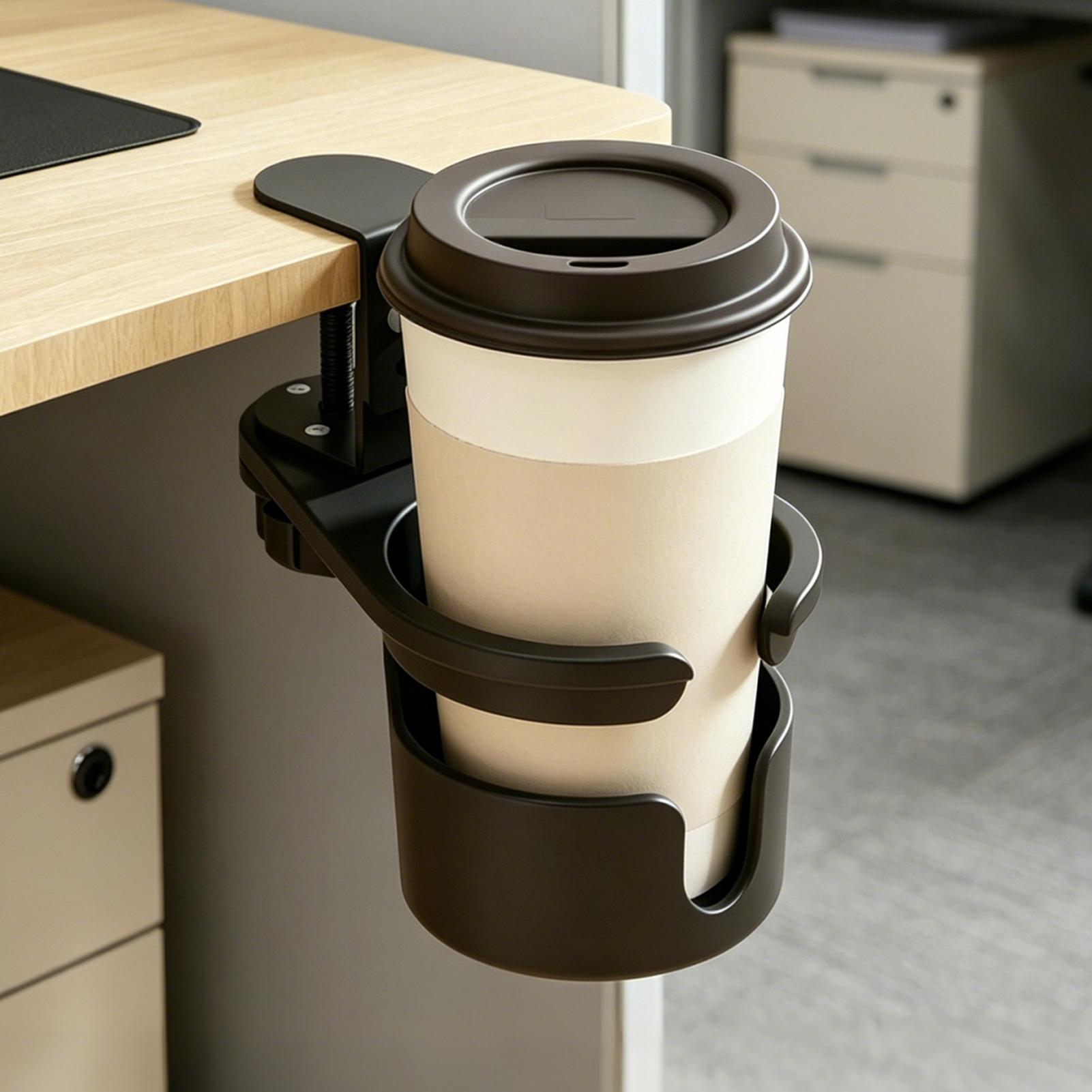 Desk Cup Holder Clamp Adjustab - đánh giá và giá Office Table Home