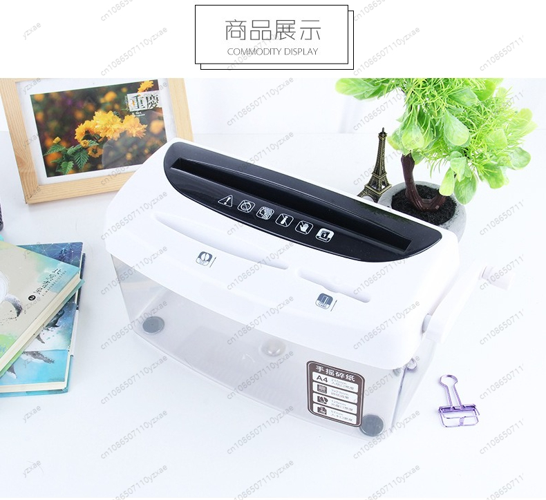 Manual Hand Crank Paper Shredd - đánh giá và giá Home Office Paper Shredder