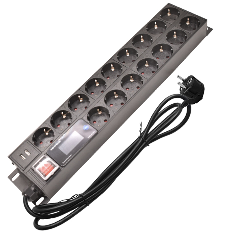 2U PDU Power Strip 19inch Rack - đánh giá và giá Power Strip Desk