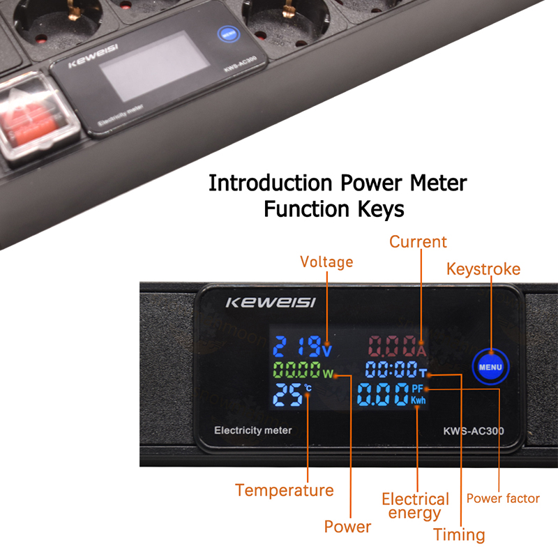 2U PDU Power Strip 19inch Rack - đánh giá và giá Power Strip Desk