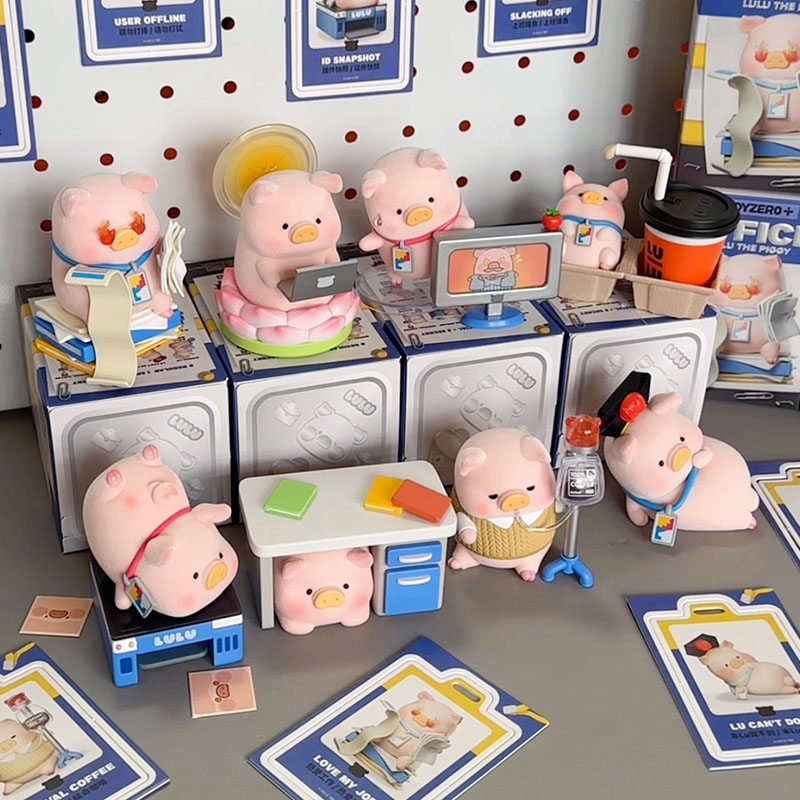 Lulu The Piggy Office Series B - đánh giá và giá Home Office Work