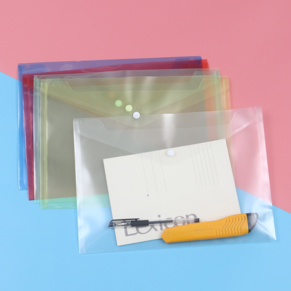 24Pcs Transparent Thickened PP - đánh giá và giá Home Office Travel Document