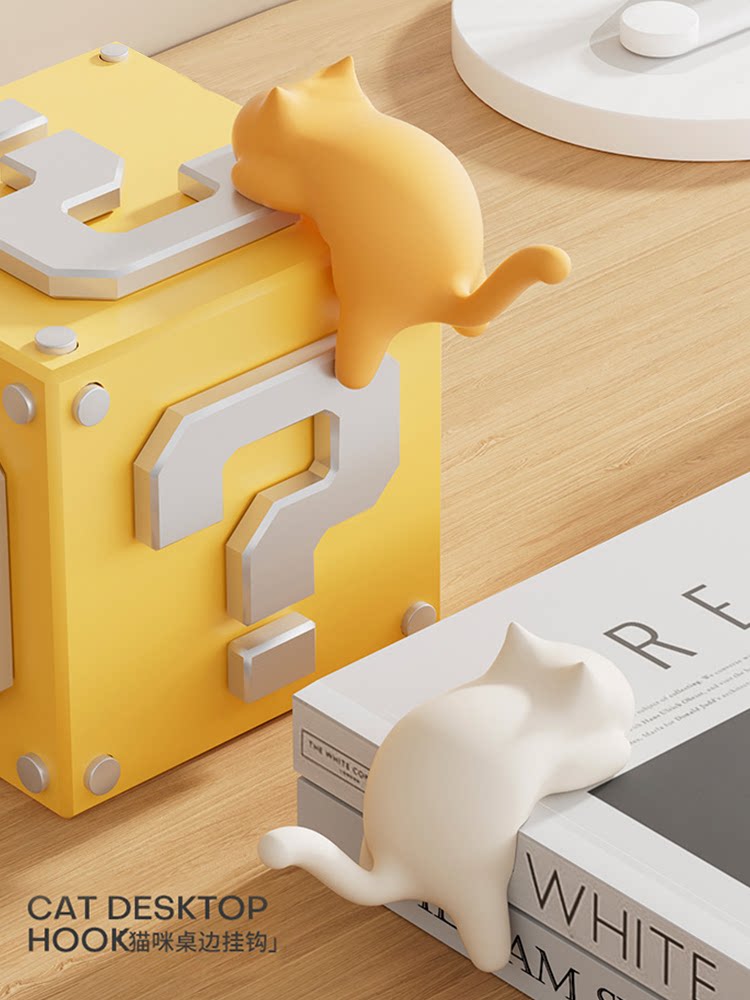 Cute Portable Cat Bag Hook Han - đánh giá và giá Office Table Home