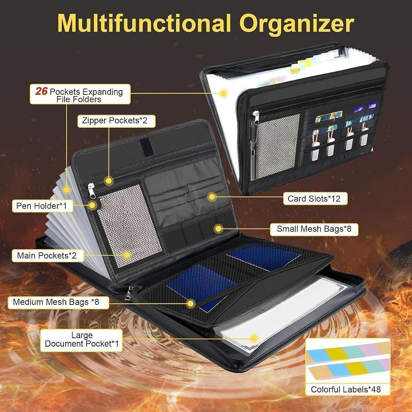 File Organizer School Office S - đánh giá và giá Home Office Travel Document