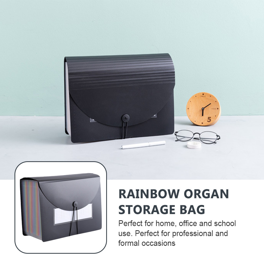 Rainbow Accordion File Folder  - đánh giá và giá Home Office Travel Document